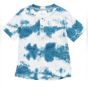 Sovereign Code Boone Boys Henley Shark T-shirt